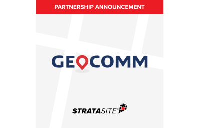 GeoComm and StrataSite Partner